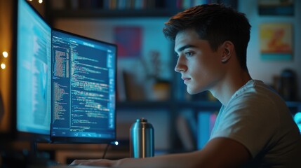 The Young Programmer at Work