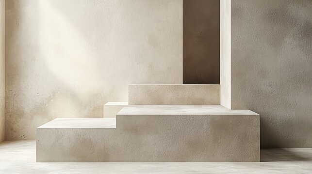 A minimalist textured background transitioning from muted beige to soft gray, with subtle grain effects. The clean and understated aesthetic exudes professionalism and calm. Perfect for versatile 