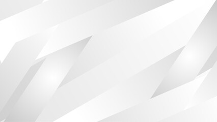 White abstract background in geometric style