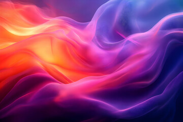 Fototapeta premium Abstract Background - Flowing Waves of Color