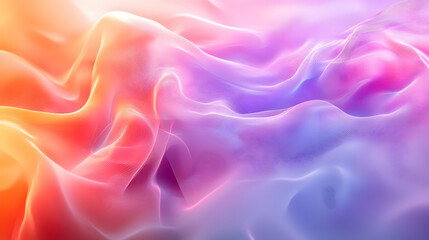 Obraz premium Abstract Background - Colorful Flowing Waves