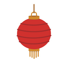 red round lantern