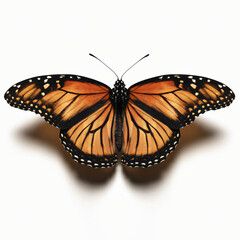 Fototapeta premium butterfly isolated on white background