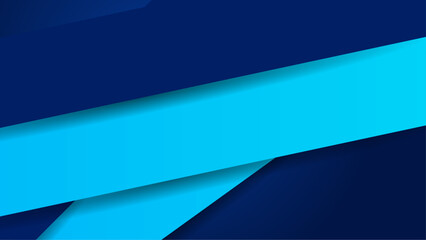 Obraz premium Simple abstract blue corporate background