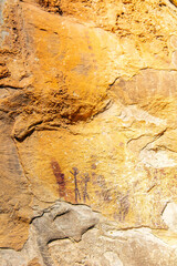 Discovering the Ancient Red Ochre Paintings on the Stones of Jebel Ousselat in Central Tunisia