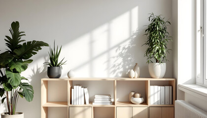 Modern Minimalist Interior: Sleek and Simple Home Design with High-Resolution Detail
