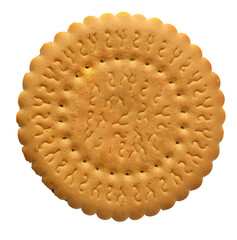 Round biscuit