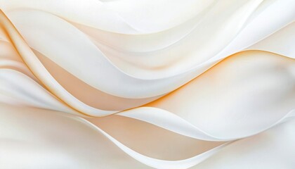 Obraz premium Gentle waves of white abstract texture light shadows and flowing forms perfect for refined and modern backgrounds