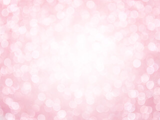 Abstract pink bokeh background