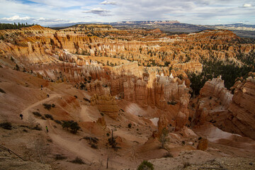 View of Bryce canyon, USA