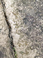 crack in cement