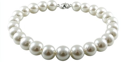 Obraz premium White Pearl Necklace