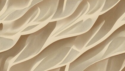 Obraz premium geometric diagonal fabric waves seamless texture. Cream colour background