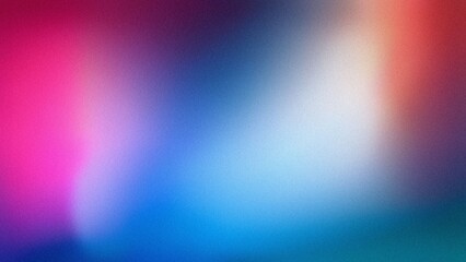 Fototapeta premium Colorful blurred background. Vibrant hues blend seamlessly, evoking feelings of serenity and energy. Perfect for design projects.