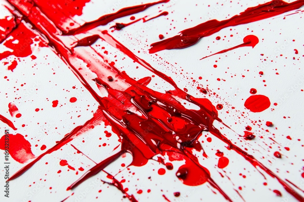Aufkleber this png image features a transparent background with a cut out of blood splashes