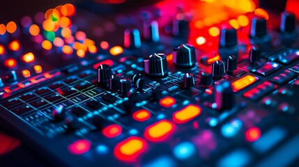 Using sound effects to enhance audio recordings, mixing tracks and processing to create a new song. Video camera B shows an expert at work in control room.