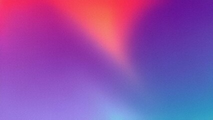 Fototapeta premium Vibrant color gradient. Abstract blend of red, purple, blue hues. Evokes feelings of energy and transition.