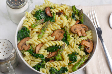 rotini pasta with sauteed vegetables