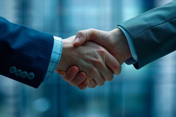 A handshake is a powerful symbol of agreement and partnership, representing the principles of collaboration, mutual respect, and trust during interactions between professionals and their clients
