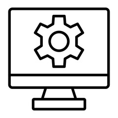 Digital Vector Line Icon Design