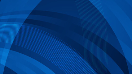 Abstract dark blue geometric gradient background for business presentation, technology seminar or modern creative show