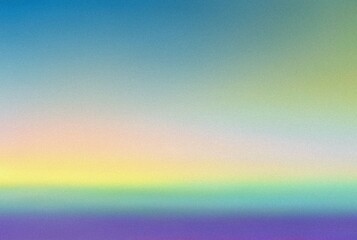 Pastel rainbow sky. Serene pastel rainbow gradient evokes calmness, hope, and dreams.  Perfect for backgrounds.