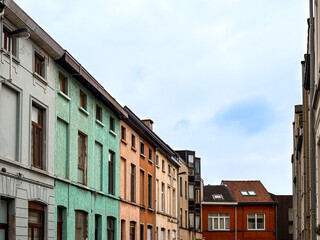 Street view of Ghent, Belgium