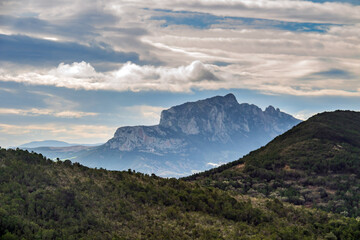 Djebel Ressas, Tunisia's Majestic Limestone Mountain. North Africa