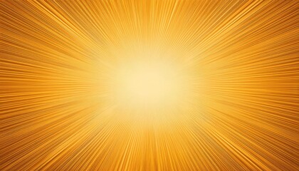 Yellow sun burst background with a white center
