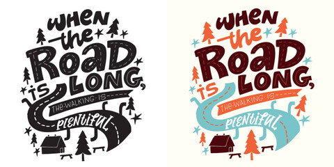 Cute hand drawn doodle lettering quote. Lettering for t-shirt design, mug print, bag print, clothes fashion. 100% hand drawn vector image.