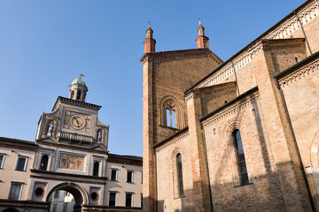 Crema, Lombardy, Italy - Views of the historic city center