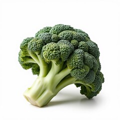 Broccoli isolated on a white background for use in web, print or graphics projects