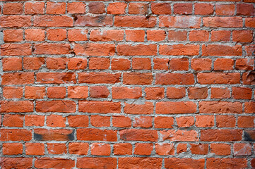 Old brick wall as background or texture