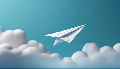 바람에 휘날리는 공이비행기