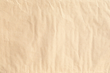 Old crumpled brown paper texture