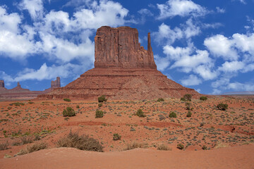 Fototapeta premium View of Monument valley, Arizona, Utah, USA