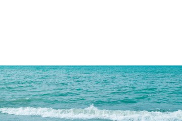 Blue sea. Isolated object. © bykot