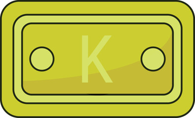 Kyat Note Icon Currency Finance Illustration