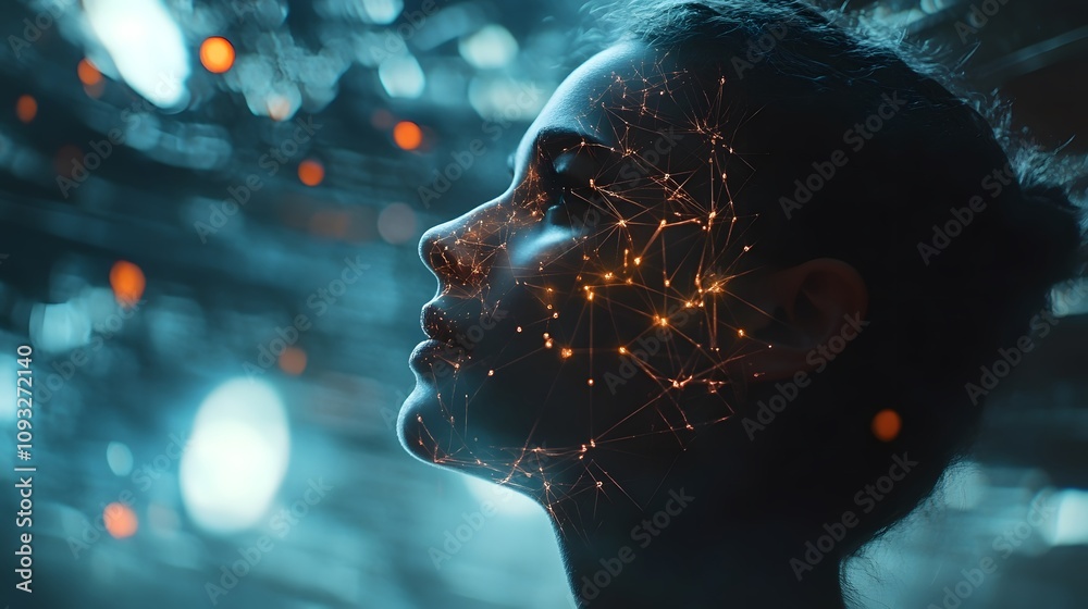 Poster a professional presenting ai-powered 3d glowing tools for innovation with 2d glowing task enhancemen