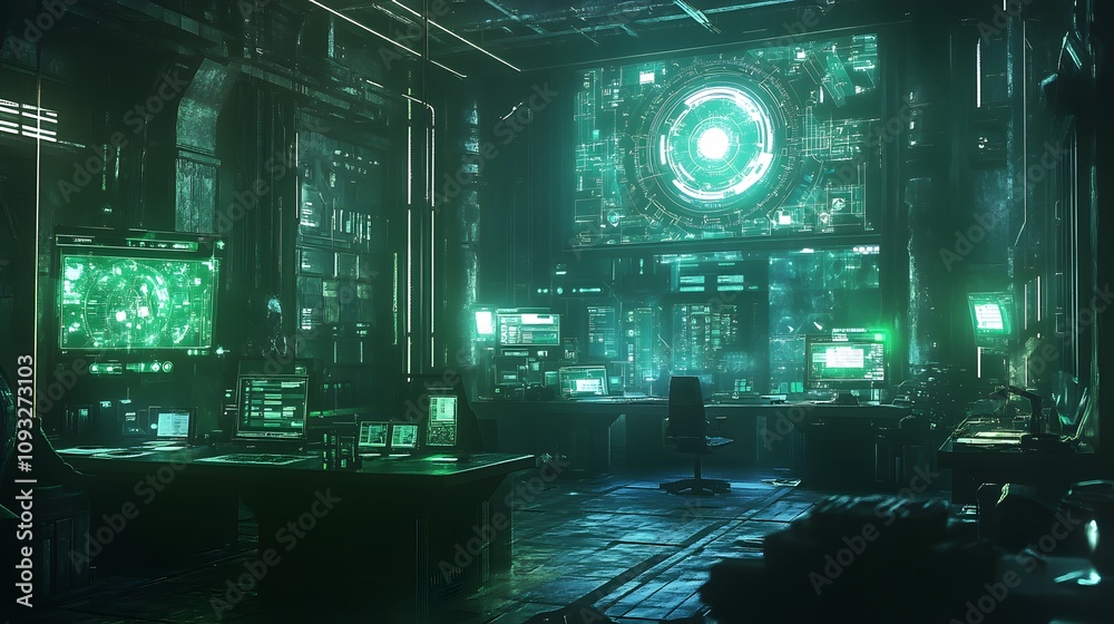 Poster A virtual collaboration session featuring 3D glowing strategy visuals and 2D live task updates. 4k resolution, Cinematic Scene