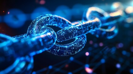 A blockchain innovation workshop featuring 3D glowing decentralization pathways and 2D task completion insights. 4k resolution, Cinematic Scene