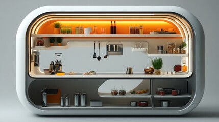 Obraz premium future kitchen design
