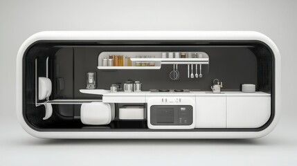 Obraz premium modern kitchen interior design