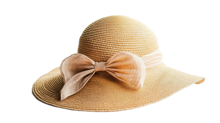 Isolate yourself in style a beach hat for summer sun protection home product photography minimalist viewpoint