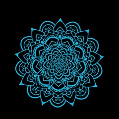 Beautiful Colorful Mandala Design .