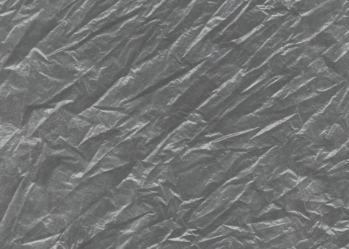 Сrumpled aluminum foil. Plastic transparent black cellophane background. Natural plastic texture surface.	 - Powered by Adobe