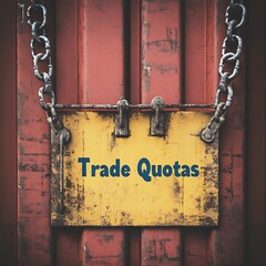 Trade quotas impact on global markets business sector informative content industrial environment analytical viewpoint