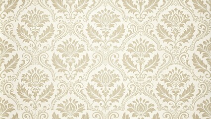 Damask seamless wallpaper background, vintage aesthetic, classic look, ornate decorations, wallpaper with damask, luxurious fabric texture