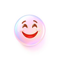 Obraz premium Icon of Serve Holographic Overlay Joyful Style 3D Illustration Color-Shifting Design for Web & Mobile Apps with Copy Space