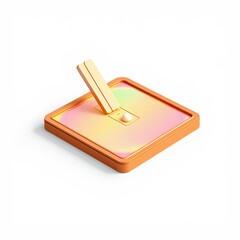 Iconic Cricket Field, Joyful Iridescent Holographic Overlay, 3D Hologram for Marketing Materials, High-Resolution Copy Space